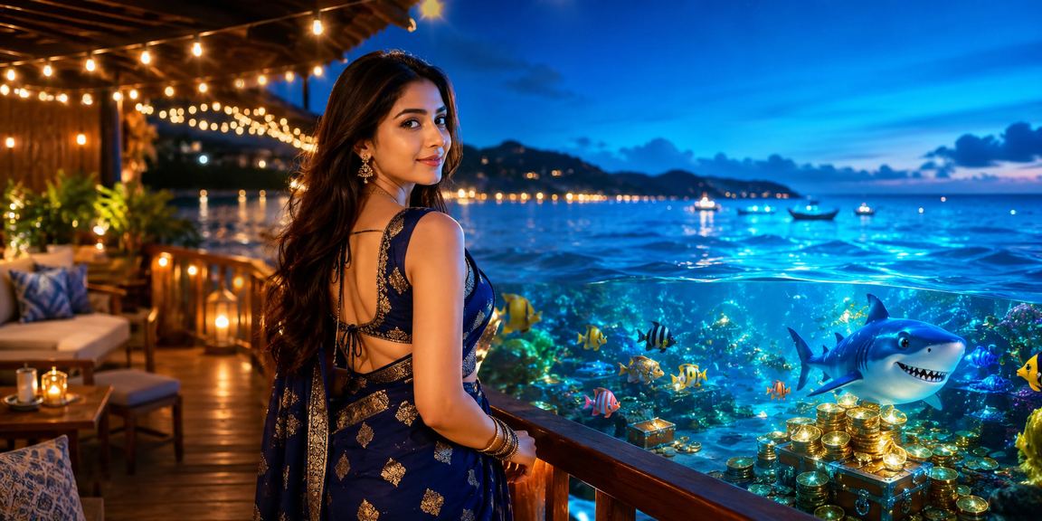 কক্সবাজার সৈকতে ফিশিং গেমের প্রোমোশন ভিজ্যুয়াল